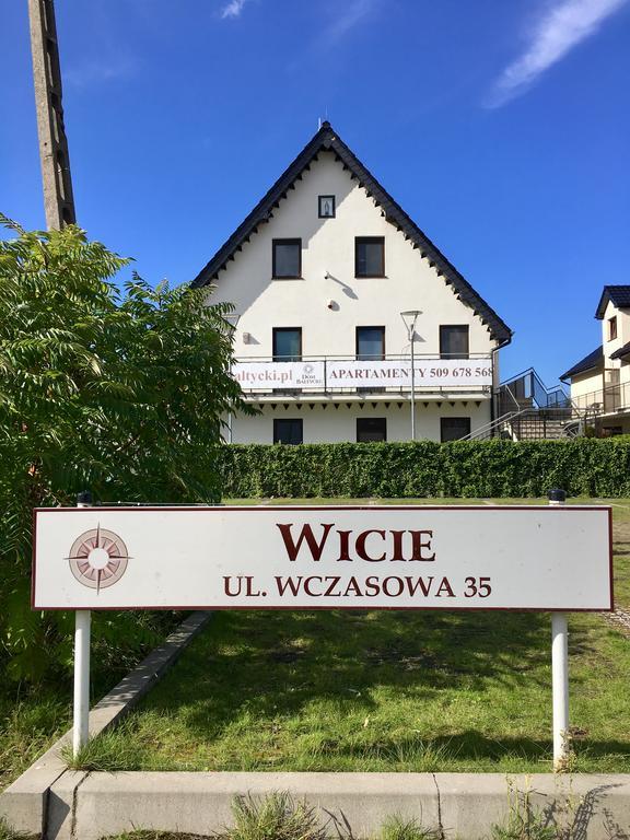 Apartamenty Dom Baltycki Wicie Kültér fotó